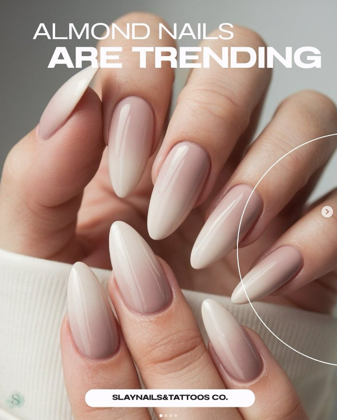 tema Unghie estate 2026 forma almond 