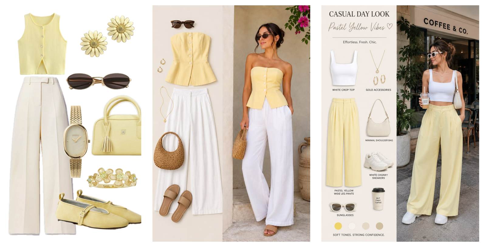 giallo burro estate 2026 idee di outfit e accessori moda 