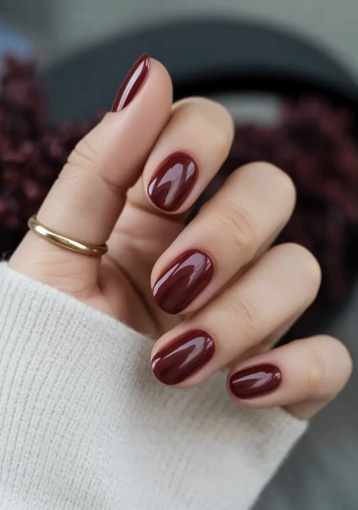 CONCETTO Unghie autunno 2026: inspo manicure rosso vino