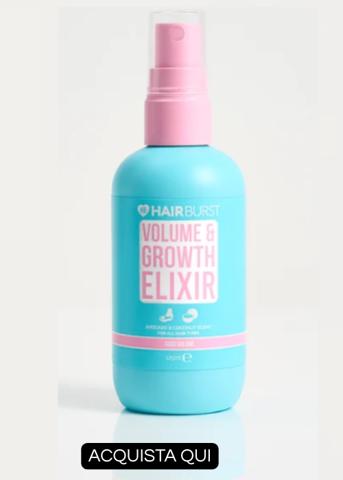 termoprotettore capelli hairburst volume & growth elixir