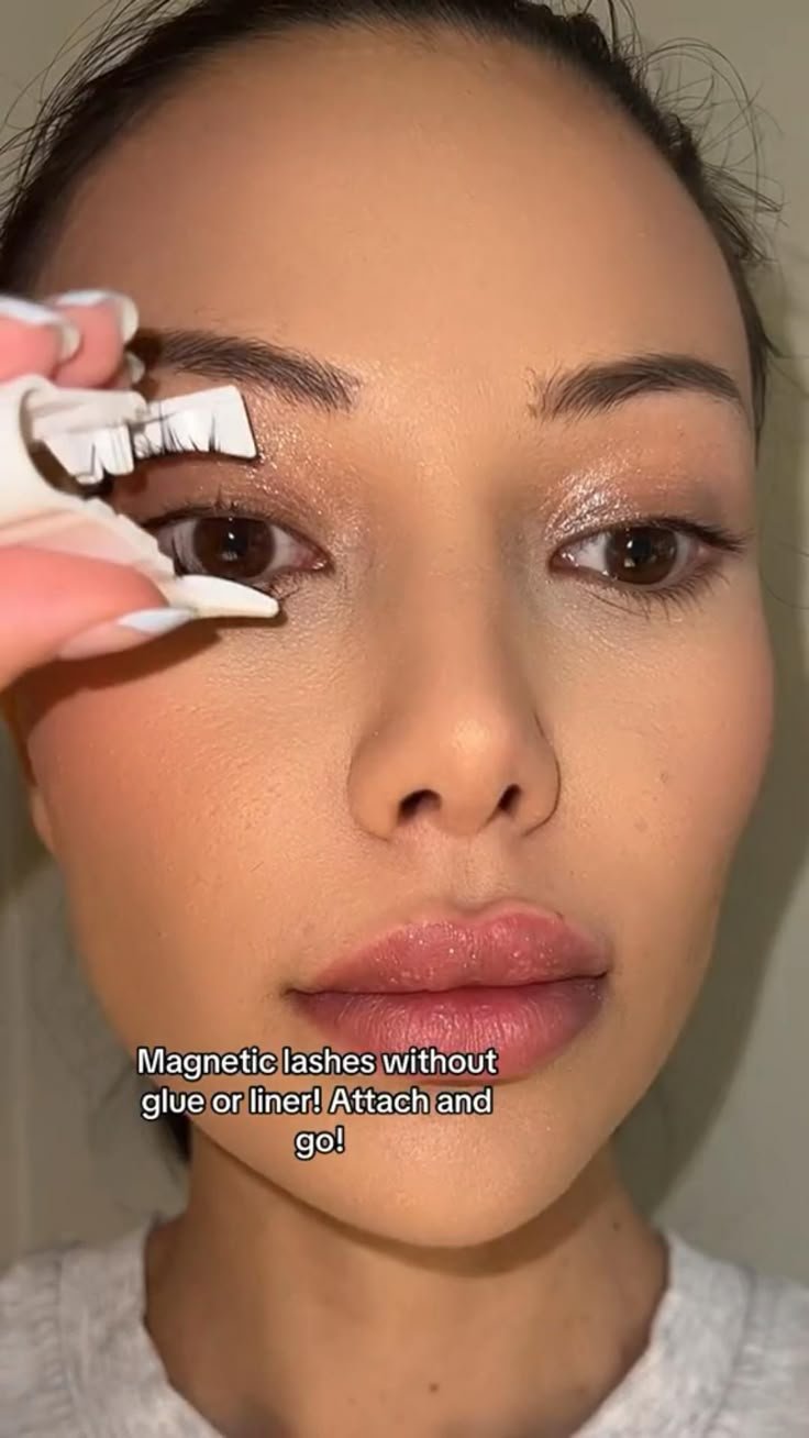 come si mettono le ciglia magnetiche tutorial