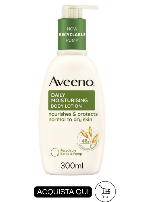 migliori creme corpo idratanti e nutrienti AVEENO DAILY MOISTURIZING BODY LOTION