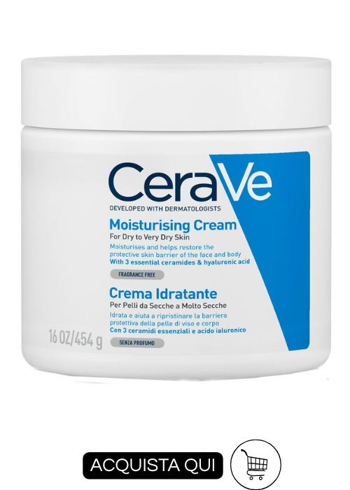 migliori creme corpo idratanti e nutrienti CERAVE MOISTURIZING CREAM