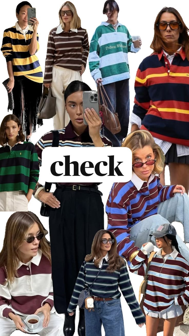 Tendenze moda autunno 2026: inspo look con fantasia righe