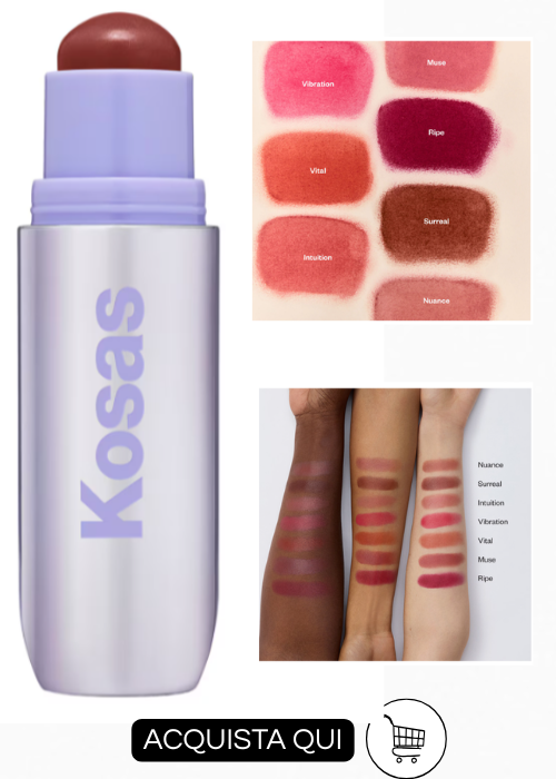 blush con cui fare tecnica anti blush : KOSASImpressionist Multistick - Stick cremoso guance+labbra
