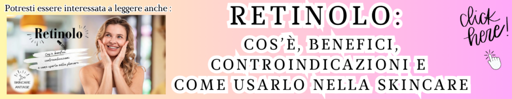 articolo sul retinolo